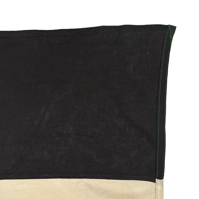 Late 20th Century Vintage Cotton Sewn Flag of Jordan For Sale - Image 5 of 6
