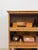 Antique Oak Four-Piece Barrister Cabinet With Glass Flip-Up Doors for Library For Sale - Image 17 of 17