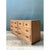Mid-Century Modern Vintage Brass Handle Campaign Dresser For Sale - Image 3 of 12