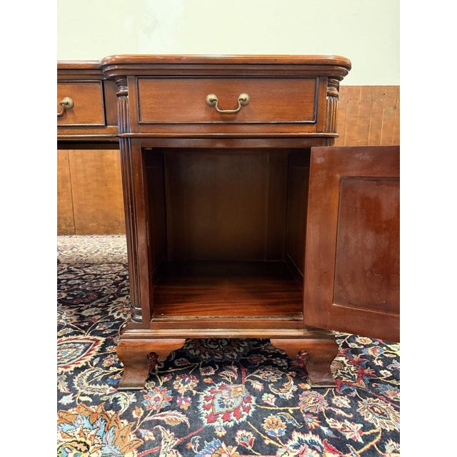 English Desk in Mahogany For Sale - Image 15 of 18