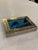 Modern Brass and Glass Humidor Box With Wood Interior, 1970s For Sale - Image 3 of 7