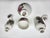 Vintage Paris Porcelain Bathroom Set, France, 1950, Set of 3 For Sale - Image 10 of 14