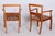 1920s Art Deco Brown Beech Armchairs, Czechia, 1920s, Set of 2 For Sale - Image 5 of 7