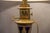 Electrified Kerosene Lamps in Glazed Earthenware with Gilt Bronze Mounts and Geometric Decor from Longwy, Late 19th Century, Set of 2 For Sale - Image 9 of 14