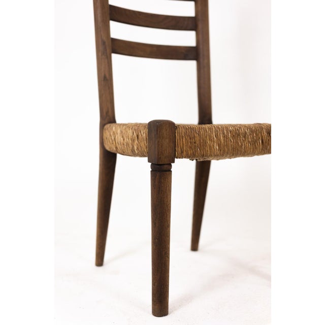 Oak Chairs, 1950s, Set of 8 For Sale - Image 10 of 12