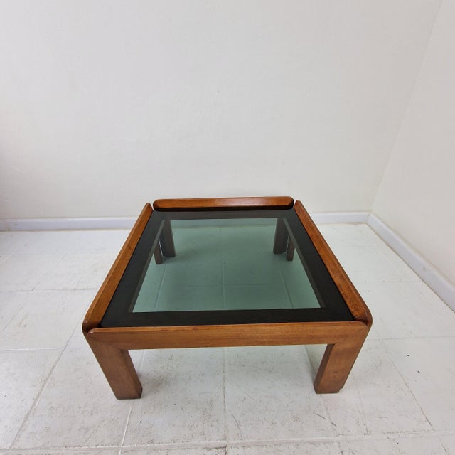 Mid-Century Modern Mid-Century Modern Italian Coffee Table by Afra & Tobia Scarpa for Cassina, 1960s For Sale - Image 3 of 15