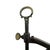 Antique Industrial Lens on Stand French Optical Display with Cast Iron Base, 1890s, in Good conditions. Designed 1890 to 1919