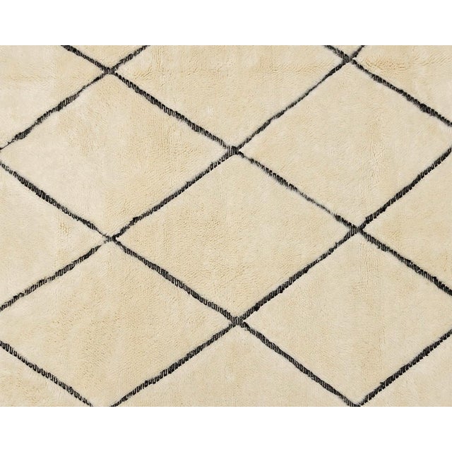 Hand-Knotted Wool Rug by Azele Studio For Sale - Image 4 of 8