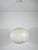 Plastic Mid-Century Round Cocoon Pendant Lamp, 1960s, Italy For Sale - Image 7 of 10