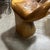 Vintage Hand Carved Natural Wood Hand Chair For Sale - Image 9 of 9