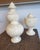 Late 20th Century Vintage Enrique Garcel Neoclassical Style Fluted Tessellated Bone Lidded Urns - Set of 3 For Sale - Image 5 of 16
