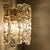 Vintage Ice Glass Wall Sconce by J.T. Kalmar, 1970s For Sale - Image 14 of 18