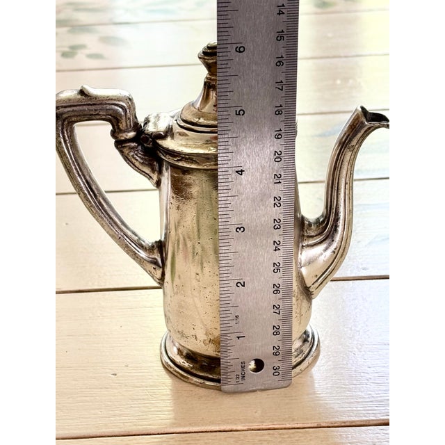 Antique SilverPlate Teapot N. Plaza Hotel For Sale - Image 12 of 12