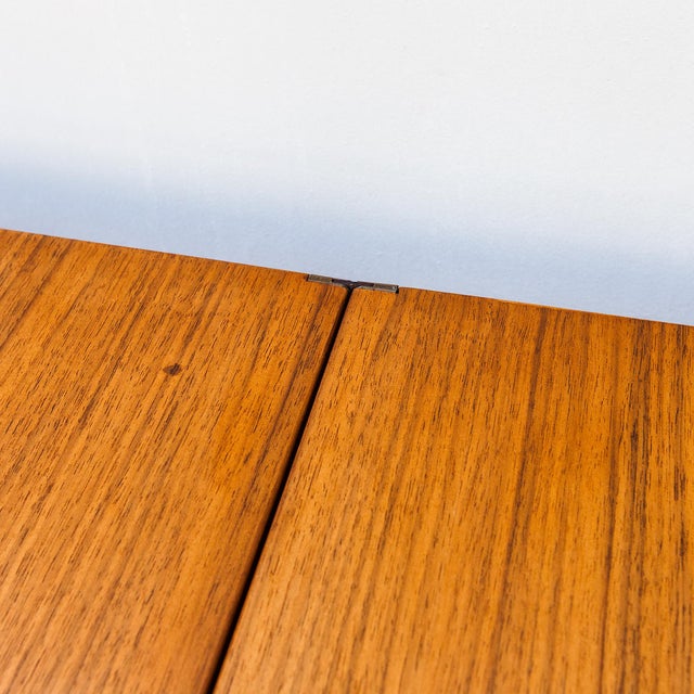 Signed Bruno Mathsson "Maria" Folding Flap Teak Expandable Dining Table, 1960s For Sale - Image 17 of 18