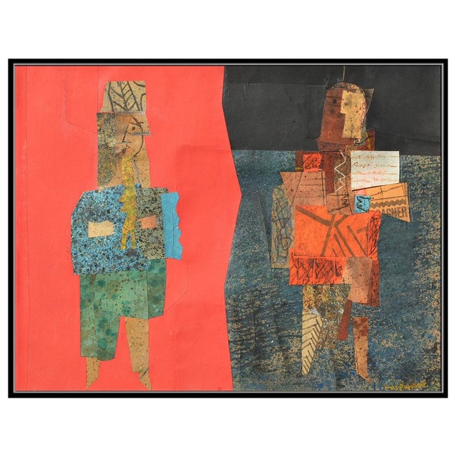 Message us to inquire about custom framing options! (Included for free with every purchase) The artwork here, "Deux...