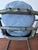 Animal Skin Attributed Ochre Caribou Leather Chairs Set of 3 For Sale - Image 7 of 11