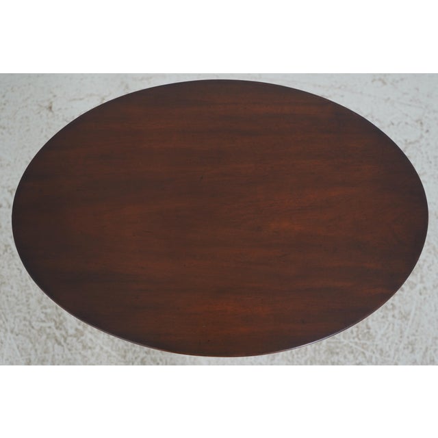 1970s Kittinger Cw-135 Colonial Williamsburg Tilt Top Table For Sale - Image 5 of 17