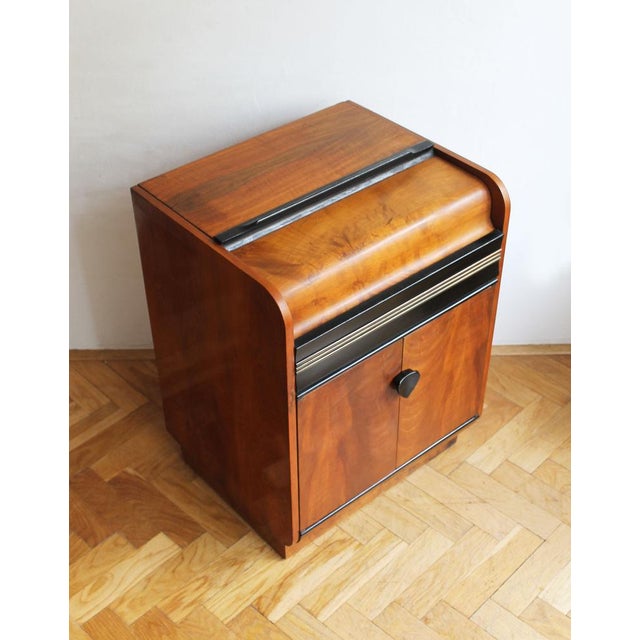 Vintage Wooden Cabinet, 1950s For Sale - Image 4 of 16