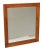 Altavista Lane 1970 Early American Maple Wood Rectangle Wall Mirror Moosehead For Sale - Image 4 of 12