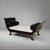 Black Ebonized Empire Recamiere , Austria Ca. 1800's For Sale - Image 8 of 18