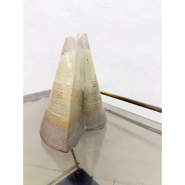 Conical Studio Ceramic Vase by Jochen Schimpfle, 1970s For Sale - Image 10 of 10