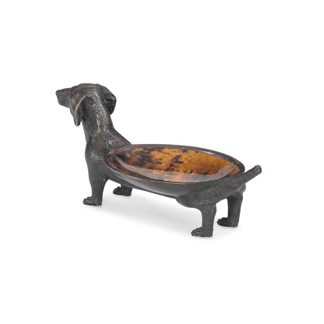 Maitland - Smith Maitland-Smith Dachshund Dish For Sale - Image 4 of 5