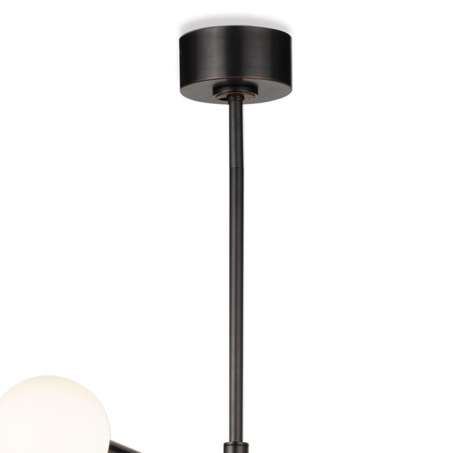 Traditional Regina Andrew Beaubien Steel Chandelier, Oil Rubbed Bronze For Sale - Image 3 of 7