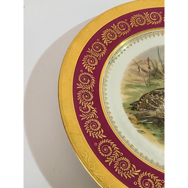Animal Pattern Porcelain and Ceramic Plates, France, 1960s, Set of 2 For Sale - Image 4 of 8