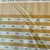 Gold P Kaufmann Muted Earth Tone Leaf Striped Geometric Fabric, 3.5 Yds For Sale - Image 8 of 9