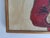 Mid Century Modernist Oil Portrait Painting by Woodstock Art Colony Artist Carolyn Haeberlin 1956 "Indian" For Sale - Image 12 of 18
