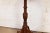 Baker Furniture Style Georgian Carved Mahogany Pedestal Tea Table For Sale In South Bend - Image 6 of 8