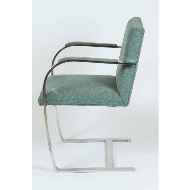 Knoll Vintage Mid Century Mies Van Der Rohe Brno for Knoll Chair- a Pair For Sale - Image 4 of 10