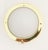 Minimalist Golden Scone with Opal Glass from Glashütte Limburg, 1980s For Sale - Image 15 of 18