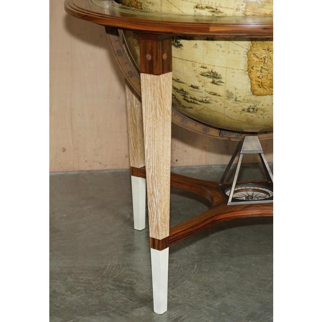 Large Bespoke Floor-Standing World Globe from Gosling, London, 2011 For Sale - Image 10 of 18