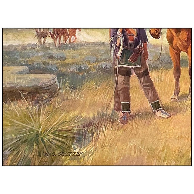 Realism Late 20th Century Prairie Prowlers, Steve Seltzer For Sale - Image 3 of 4