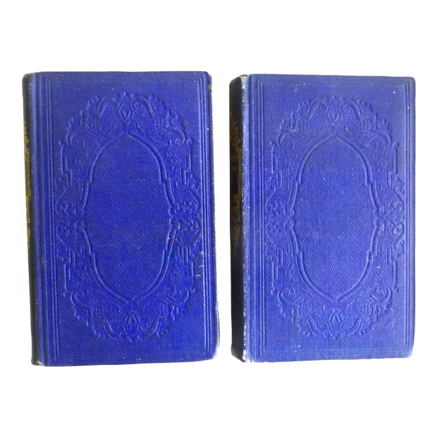 A Smalll Pair of 1865 Hawthorne 'Twice Told Tales' Books For Sale