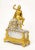 Gold An Exquisite French Empire Ormolu and Cut-Crystal Clock, C. 1815 For Sale - Image 8 of 17
