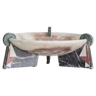 Italian 'Trisio' Marble bowl designed by G. Galli for Up&Up For Sale