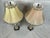 1970s Bombay Table Lamps Porcelain White Floral Oriental Accent Fringe Shades Set of 2 For Sale - Image 12 of 17