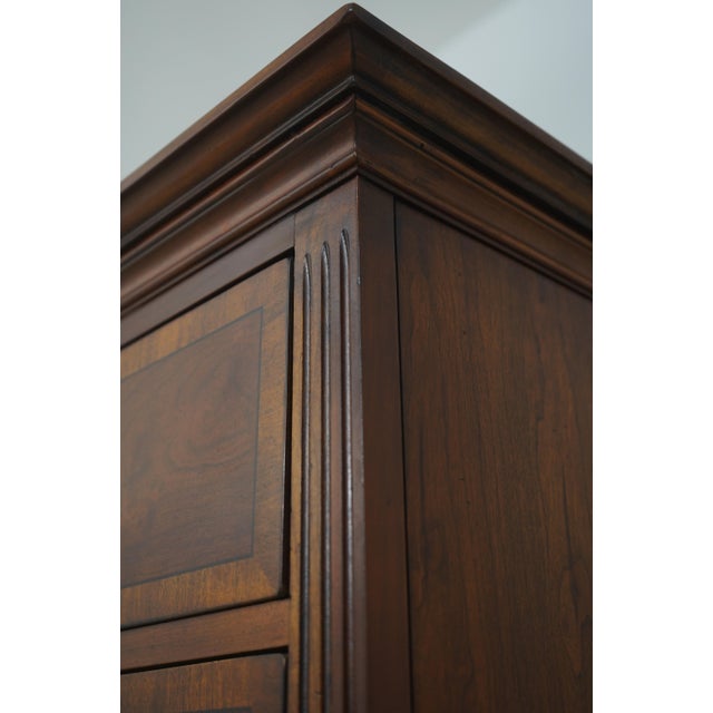 Lexington Palmer Home Cherry Tall Chest For Sale - Image 9 of 16