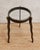 1980s Will Stone Wavy Squiggle Metal Side Table For Sale - Image 9 of 16