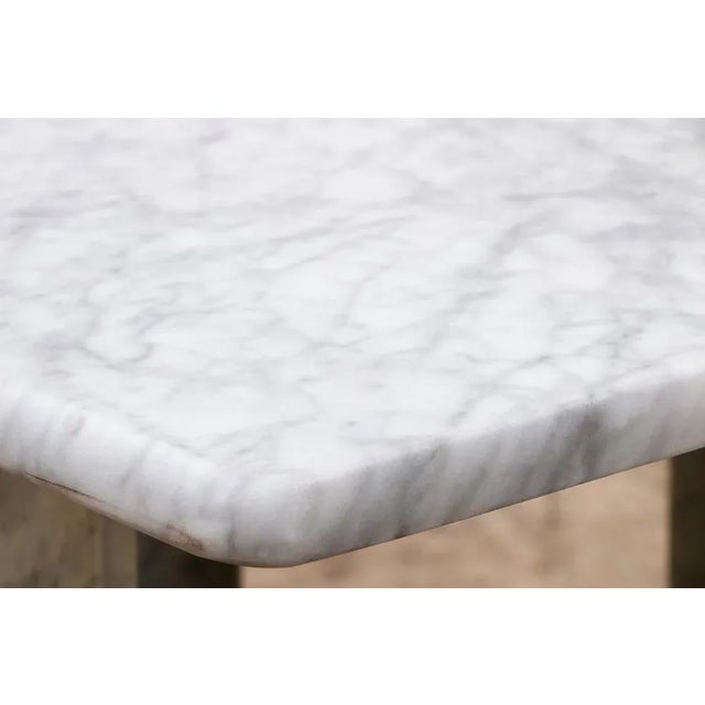 Stone Italian Marble Coffee Table, 1970s For Sale - Image 7 of 13