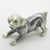 Vintage Italian Playful Puppy Dog Figurine in Silver 800 by Sorini, Arezzo, 1980s For Sale - Image 14 of 14