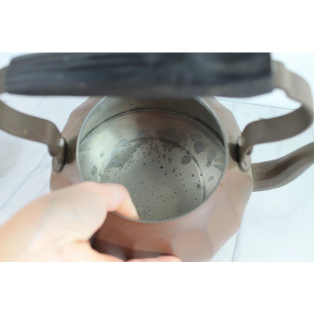 Copper Vintage German Copper Tea Kettle For Sale - Image 8 of 11