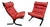 Scandinavian Siesta Lounge Chairs by Ingmar Relling for Westnofa, 1960s, Set of 2 For Sale