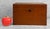 Antique Primitive Traditional Mahogany Storage Box, c. Early 20th Century - Pairs Nicely with Many Traditional & Eclectic...