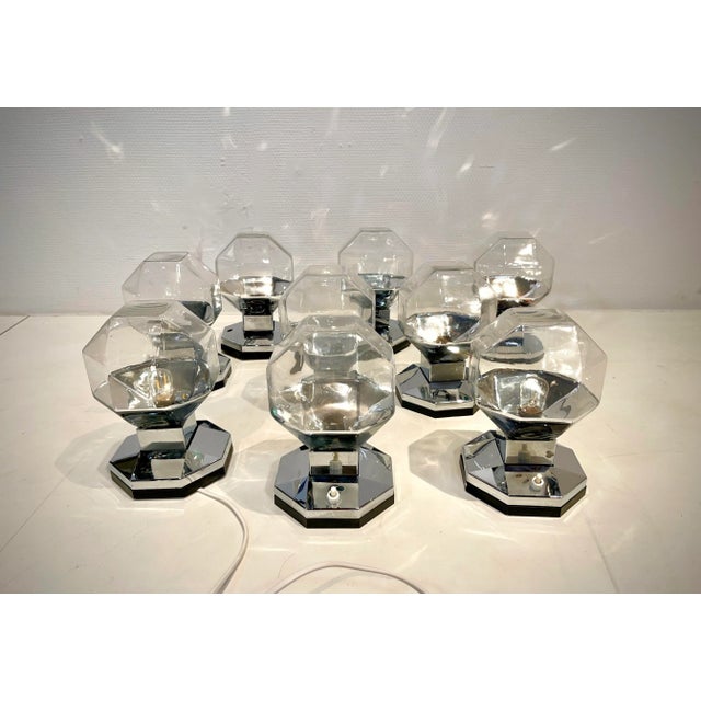 Motoko Ishii German Wall Lamps by Motoko Ishii for Staff, Set of 9 For Sale - Image 4 of 8