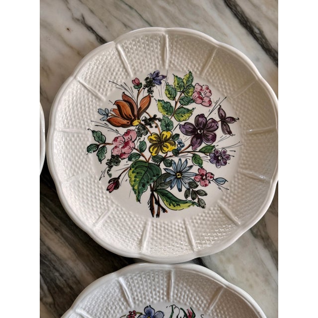 Vintage Made in Italy Bonwit Teller Set of 6 Salad Plates For Sale - Image 10 of 16