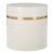 Lacquer/Rose Gold Accent Table For Sale
