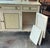 Wood Mid-Century Italian Painted Credenza Sideboard Faux Marble Top With French Neo-Classical Styling For Sale - Image 7 of 12